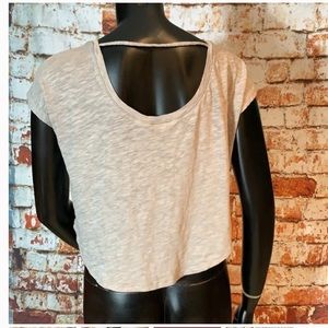 Athleta Organic Daily Tee in Silver Grey Sz XL
